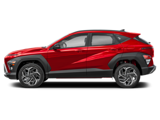  Hyundai Kona in red color