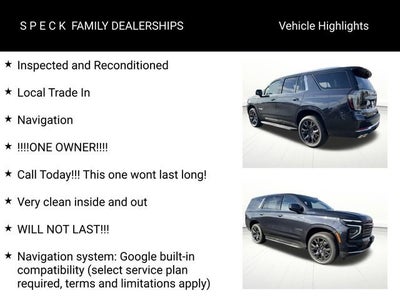 2025 Chevrolet Tahoe High Country