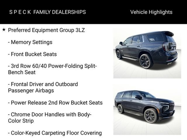 2025 Chevrolet Tahoe High Country