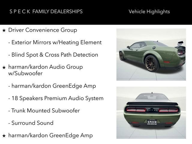 2023 Dodge Challenger SRT Hellcat Widebody Jailbreak