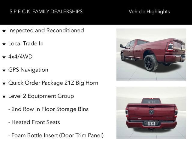 2024 RAM 3500 Big Horn