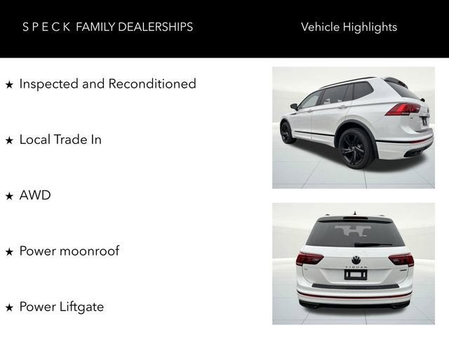 2023 Volkswagen Tiguan SE R-Line Black