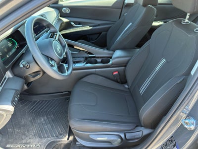 2025 Hyundai Elantra Hybrid Blue