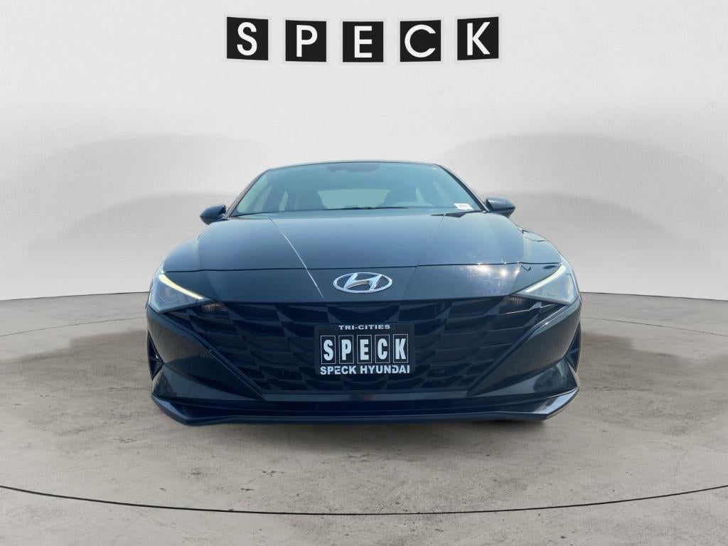 2023 Hyundai Elantra Hybrid Blue