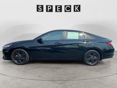 2023 Hyundai Elantra Hybrid Blue