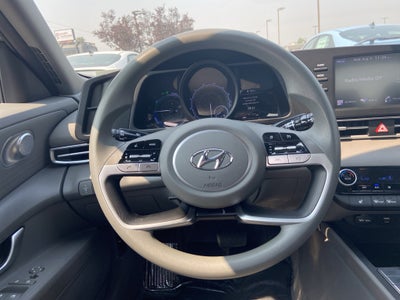 2023 Hyundai Elantra Hybrid Blue