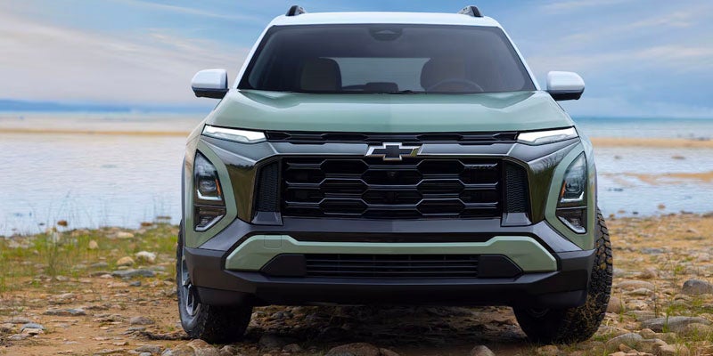 chevrolet Equinox parked by the water