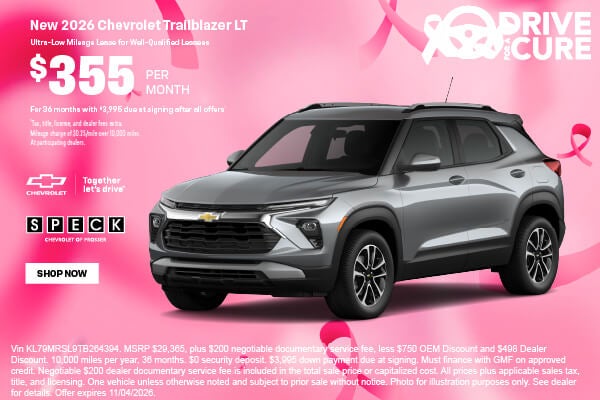 355 per month lease chevy trailblazer