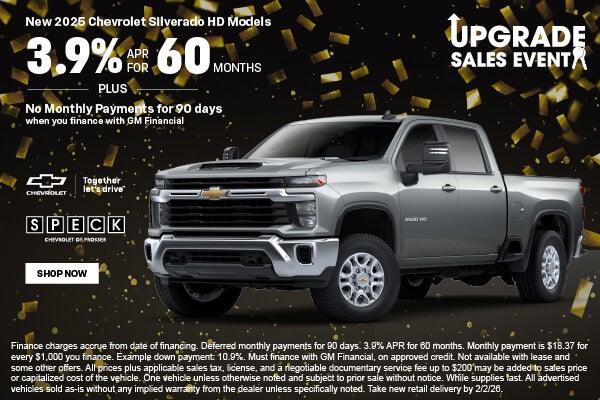 NEW 2025 CHEVROLET SILVERADO HD MODELS
