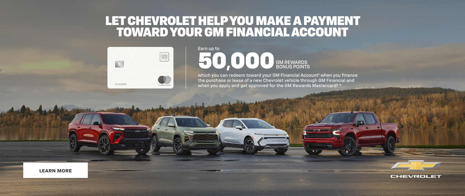 Earn upto 50,000 GM Rewards at Speck Chevrolet of Prosser in Prosser WA