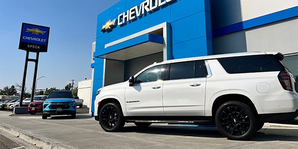 chevrolet suvs outside of speck chevrolet of prosser